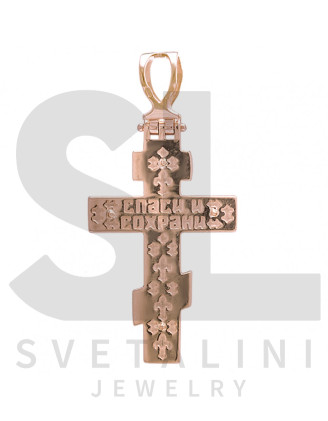 Золотий хрестик (арт. 270073Е)